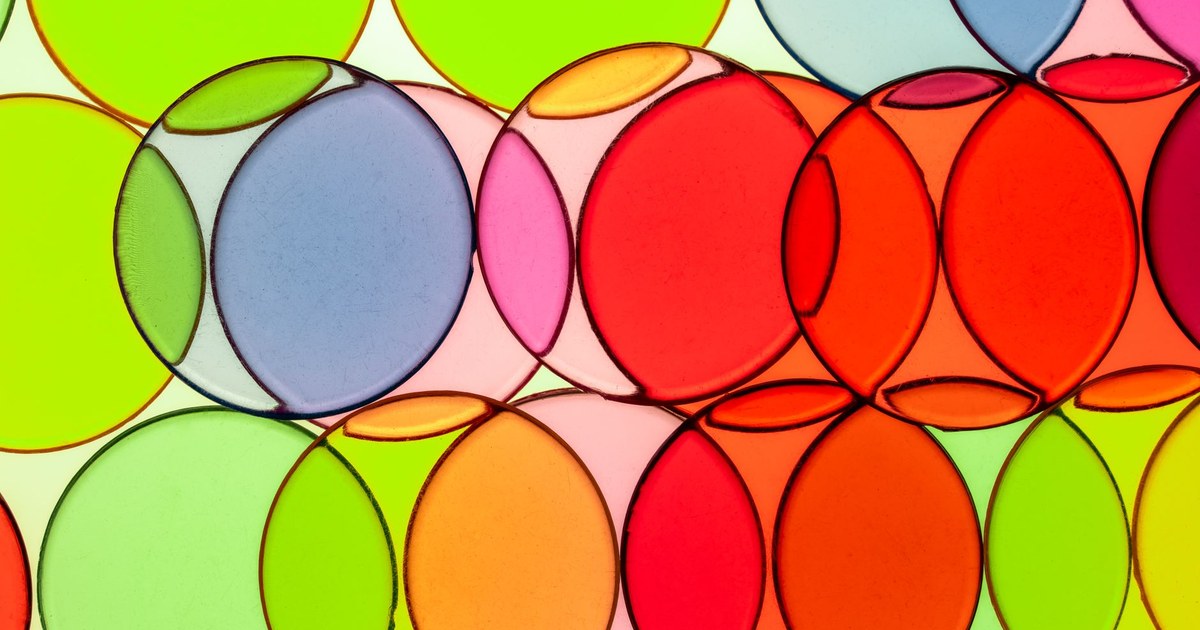 Two overlapping translucent circles above a clipboard and a row of filing folders